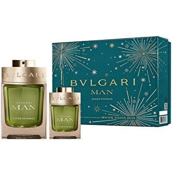 Bvlgari Man Wood Essence Set Eau De Parfum 100ml & Eau De Parfum 15ml (new Pack)