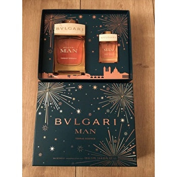 Bvlgari Man Terrae Essence Set Eau De Parfum 100ml & Eau De Parfum 15ml (new Pack)