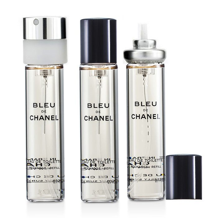 Chanel Bleu De Chanel Twist And Spray Refill Man Eau De Toilette 3x20ml