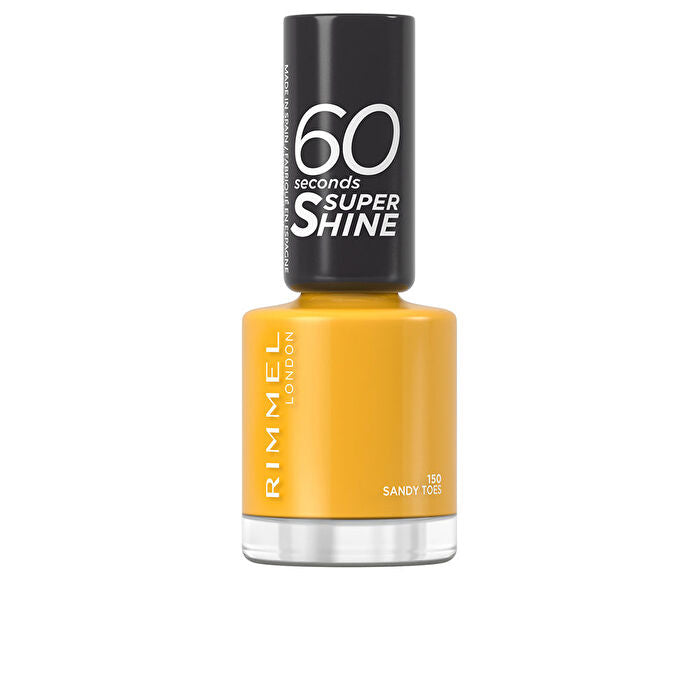 Rimmel London 60 Seconds Super Shine 150 Sandy Toes 8ml Nail Polish