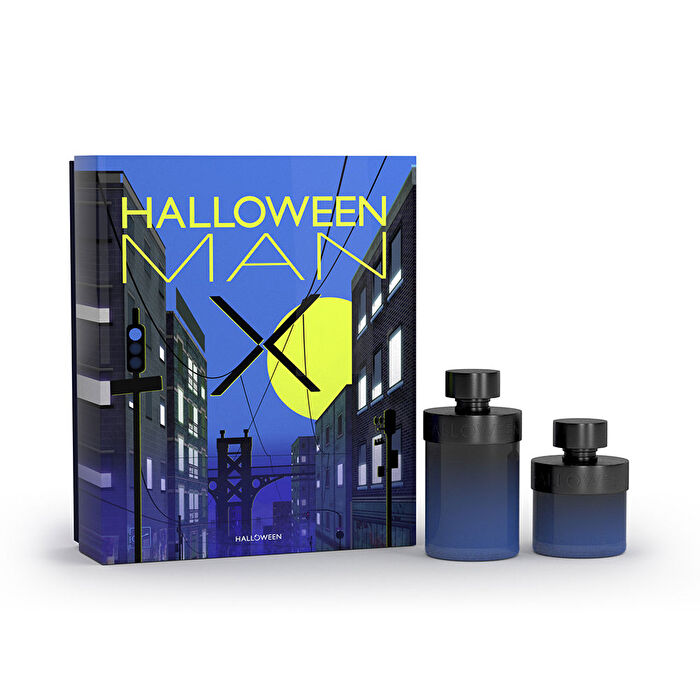 Jesus Del Pozo Halloween Man X Set Eau De Toilette 125ml & Eau De Toilette 50ml (new Pack)
