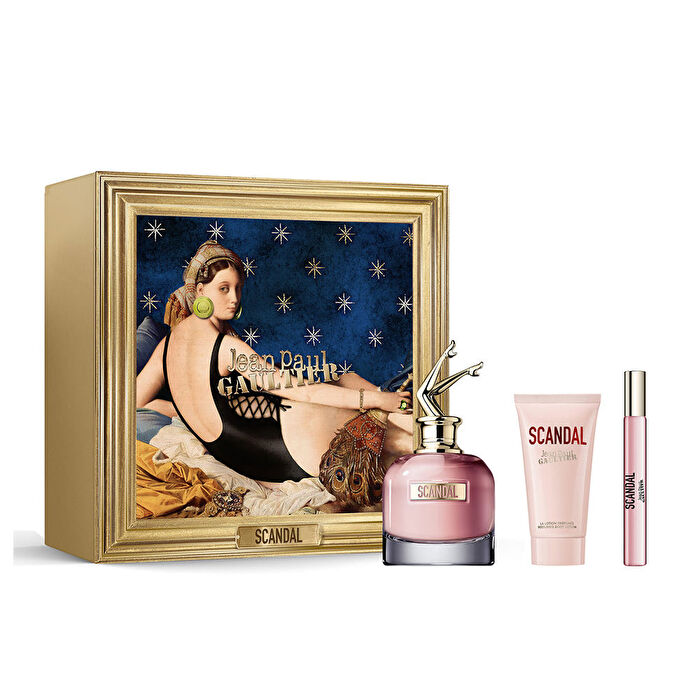 Jean Paul Gaultier Scandal Woman Set Eau De Parfum 80ml & Eau De Parfum 10ml & Bl 75ml