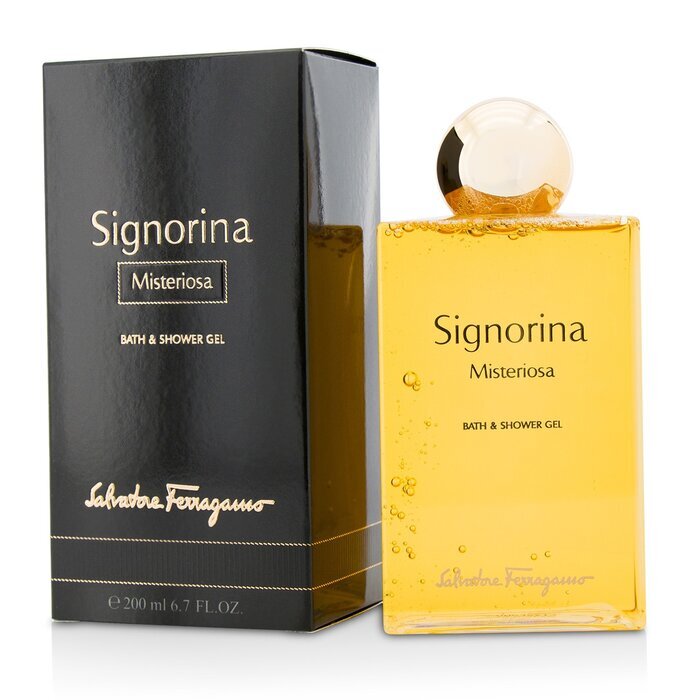 Salvatore Ferragamo Signorina Misteriosa Woman 200ml Bath & Shower Gel