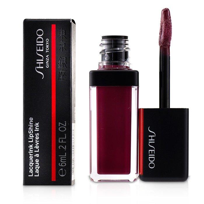 Shiseido Lacquerink Lipshine # 308 Patent Plum Woman 6ml Lipstick