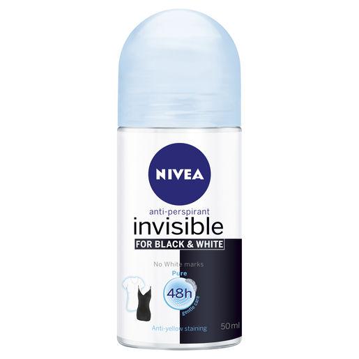 Nivea B&w Pure 50ml Deodorant Roll On