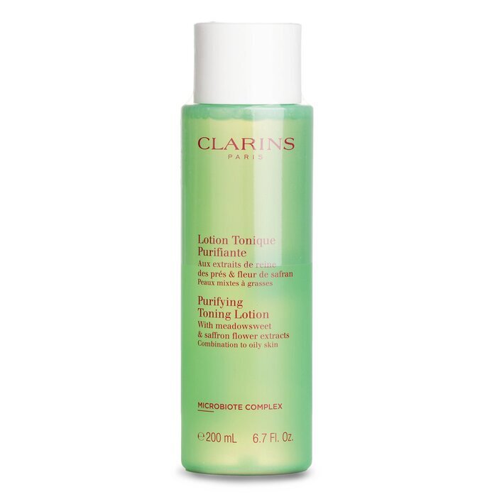 Clarins Meadowsweet & Saffron Flower Extracts 200ml Purifying toning lotion