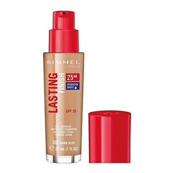 Rimmel London Lasting Finish # 302 Warm Olive Woman 30ml Foundation