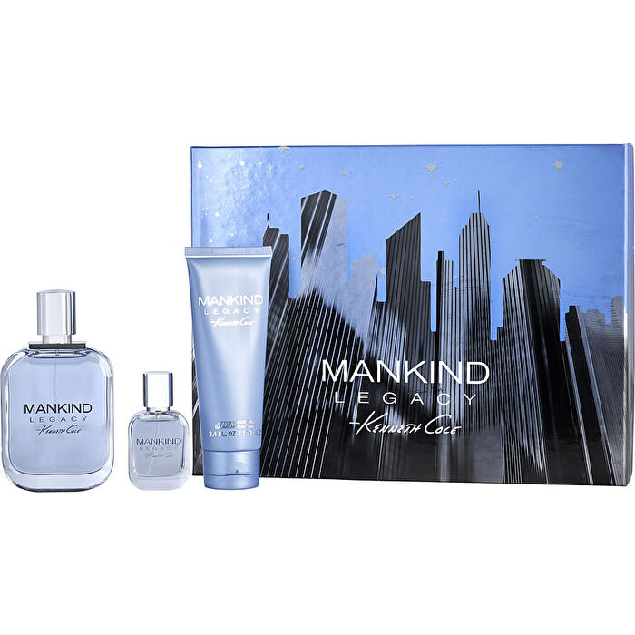 Kenneth Cole Mankind Legacy Set Eau De Toilette 100ml & Eau De Toilette 15ml & Asb 100ml