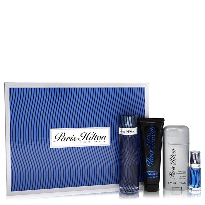 Paris Hilton Man Set Eau De Toilette 100ml & Eau De Toilette 10ml & Hair & Bw Gel 90ml & Deo Stick 78g