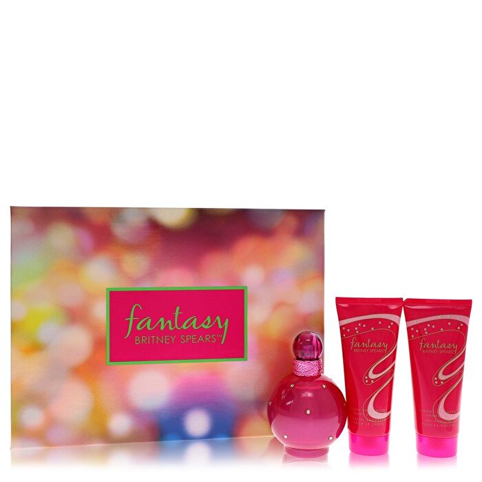 Britney Spears Fantasy Woman Set Eau De Parfum 100ml & Body Souffle 100ml & Sg 100ml