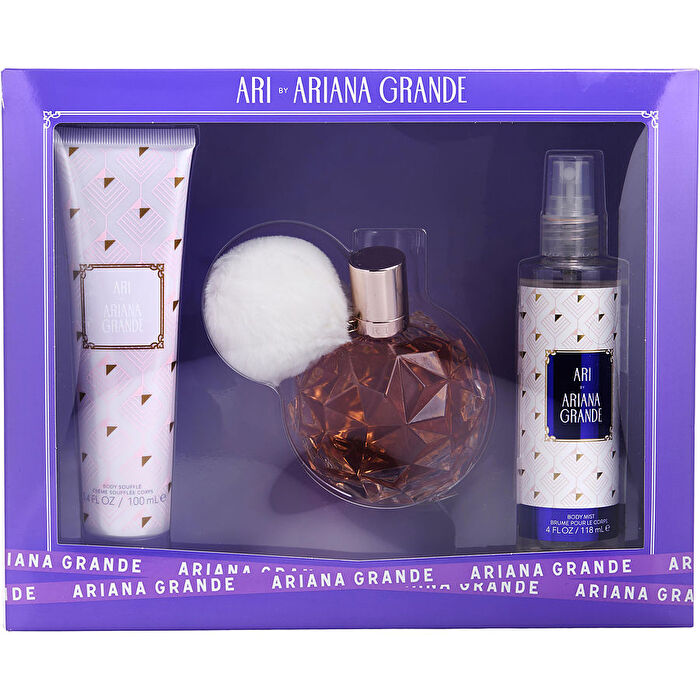 Ariana Grande Ari Woman Set Eau De Parfum 100ml & Body Mist 118ml & Body Souffle 100ml