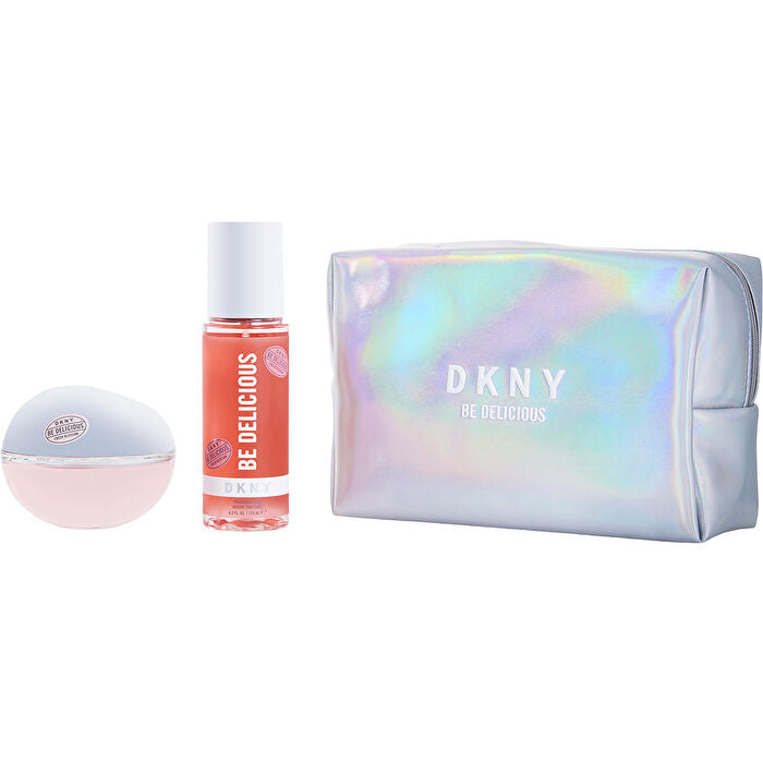 Donna Karan Be Delicious Fresh Blossom Woman Set Eau De Parfum 100ml & B/mist 125ml & Pouch