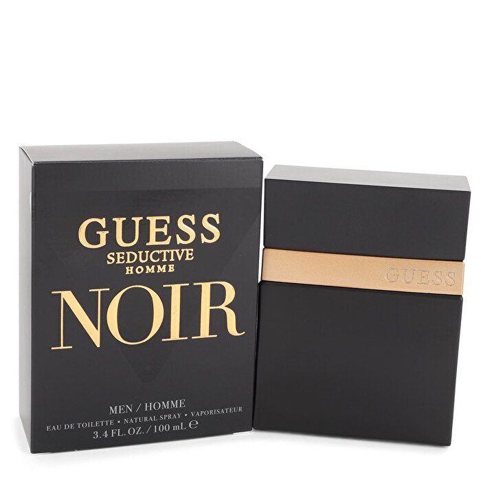 Guess Seductive Homme Noir Man Eau De Toilette 100ml