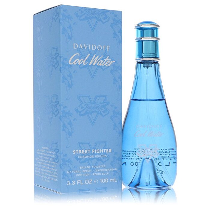 Davidoff Cool Water Street Fighter Champion Edition Woman Eau De Toilette 100ml