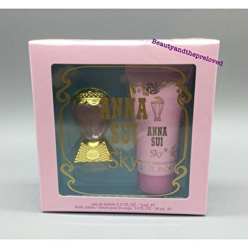 Anna Sui Sky Woman Set Eau De Toilette 5ml & Bl 30ml