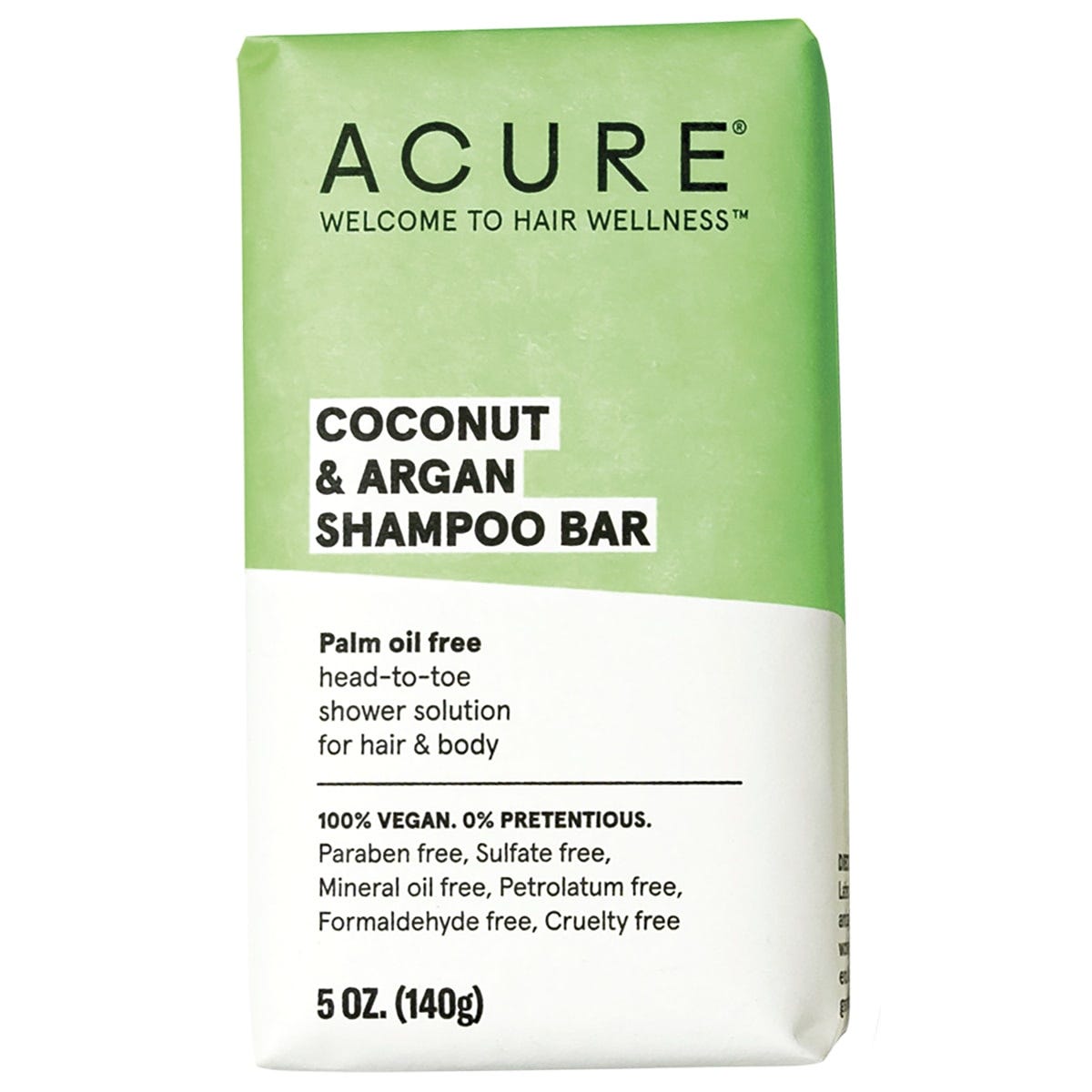 Coconut & Argan Shampoo Bar 140g