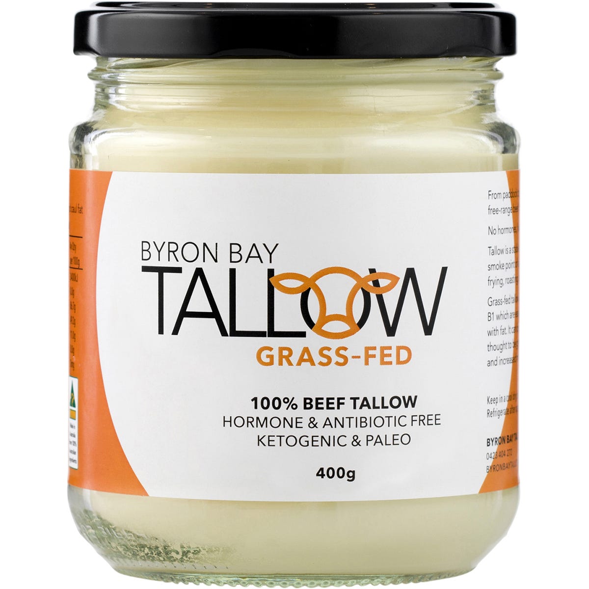 Grass Fed Beef Tallow 400g