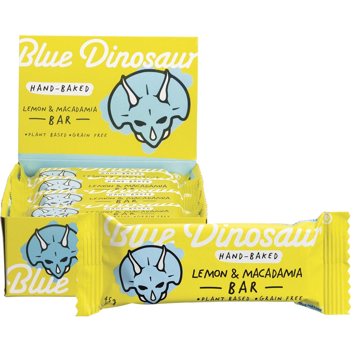 Hand-Baked Bar Lemon & Macadamia 12x45g