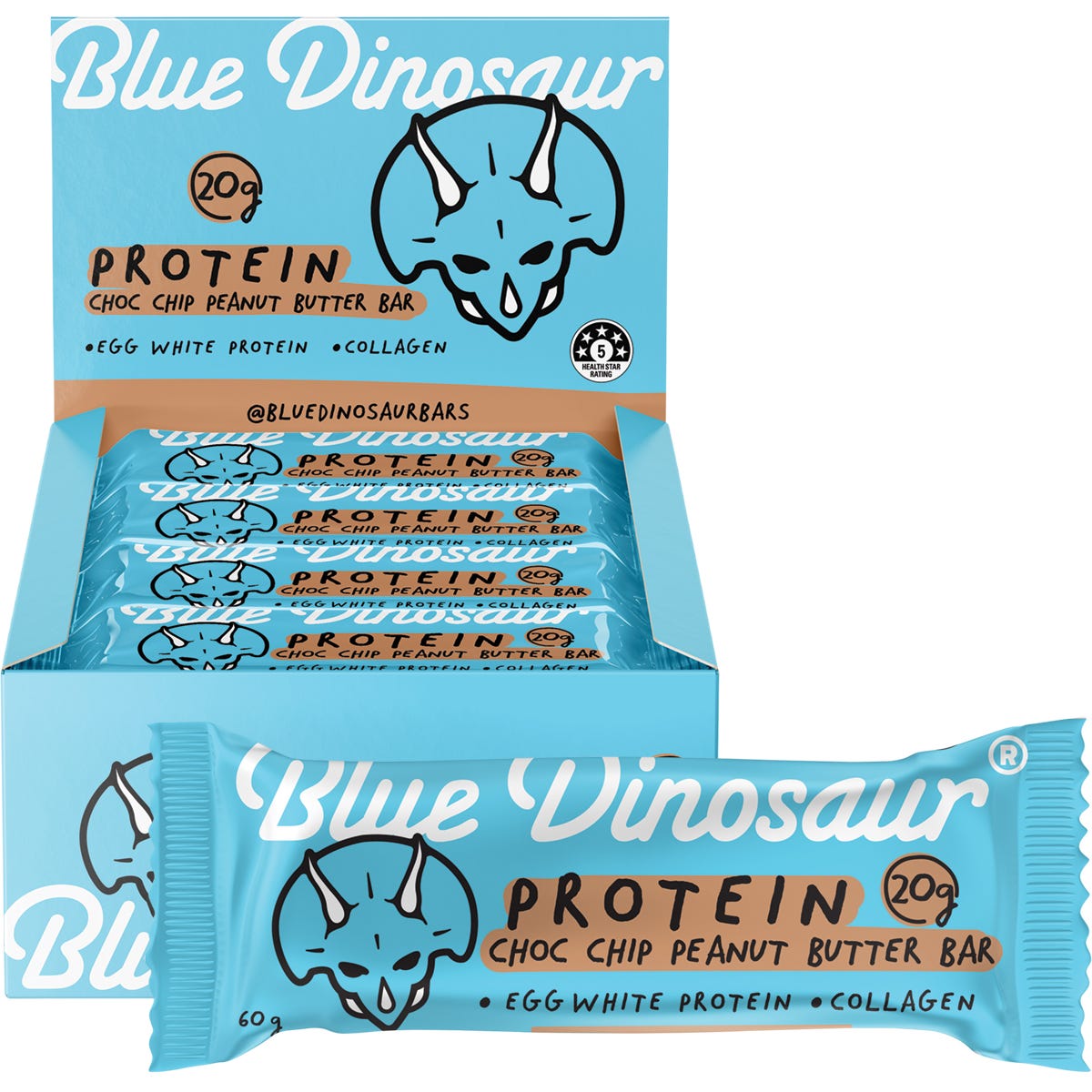 Protein Bar Choc Chip Peanut Butter 12x60g