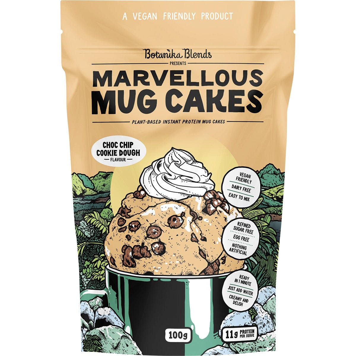 Marvellous Mug Cakes Choc Chip Cookie Dough 100g