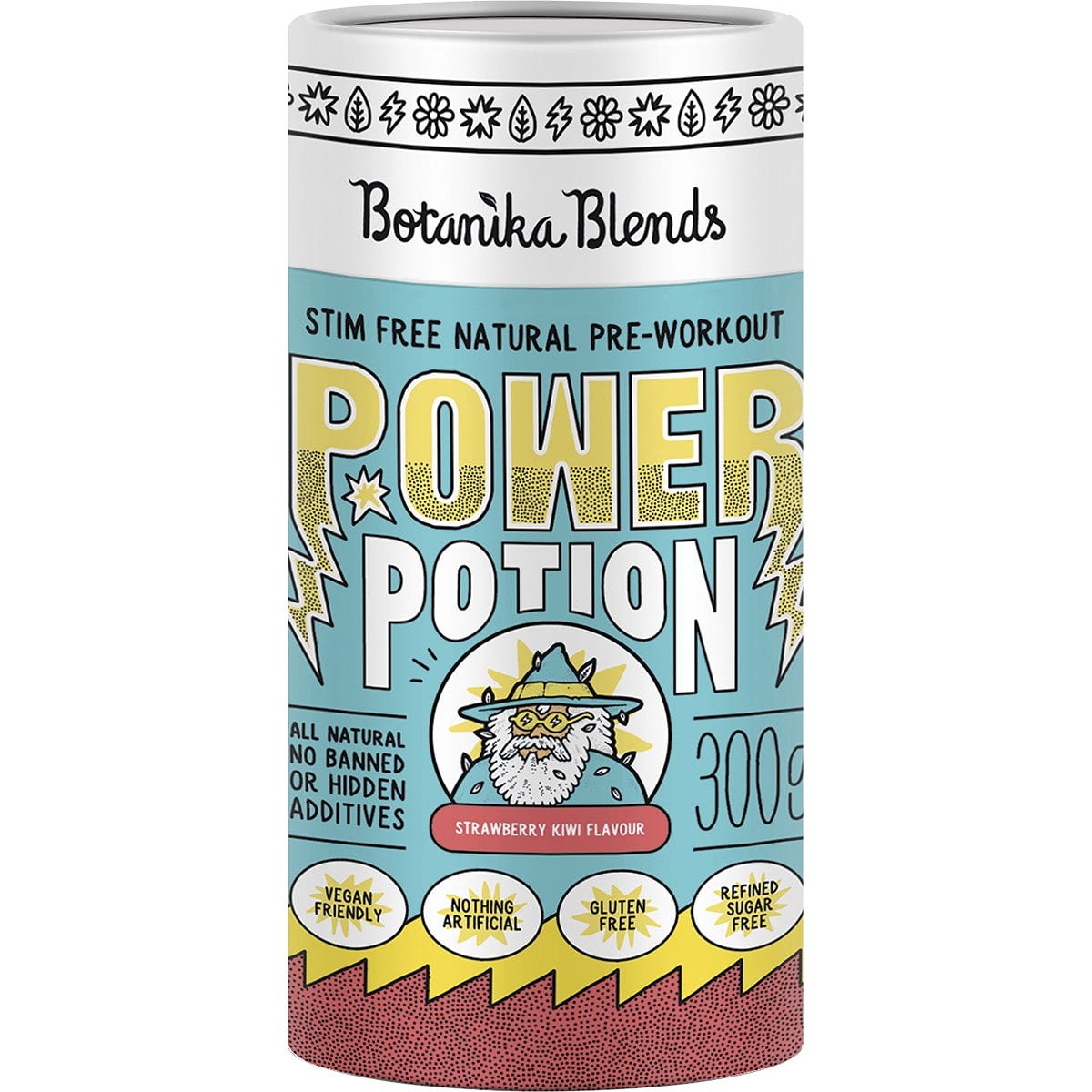 Power Potion Pre-Workout Powder Strawberry Kiwi 300g