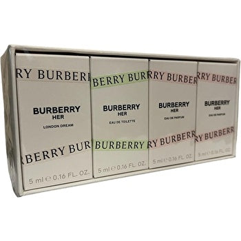 Burberry Her Woman Mini Set Eau De Parfum 2x 5ml & Her Eau De Toilette 5ml & Her London Dream Eau De Parfum 5ml