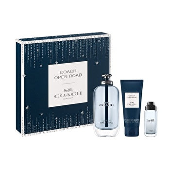 Coach Open Road Man Set Eau De Toilette 100ml & Eau De Toilette 15ml & All-over Shower Gel 100ml