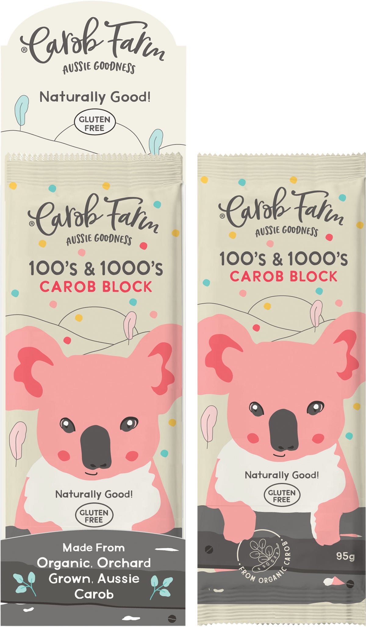 Carob Block 100's & 1000's 12x95g