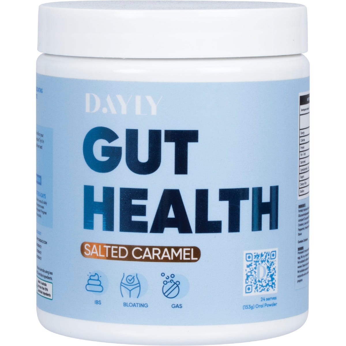 Gut Health Powder Salted Caramel 153g