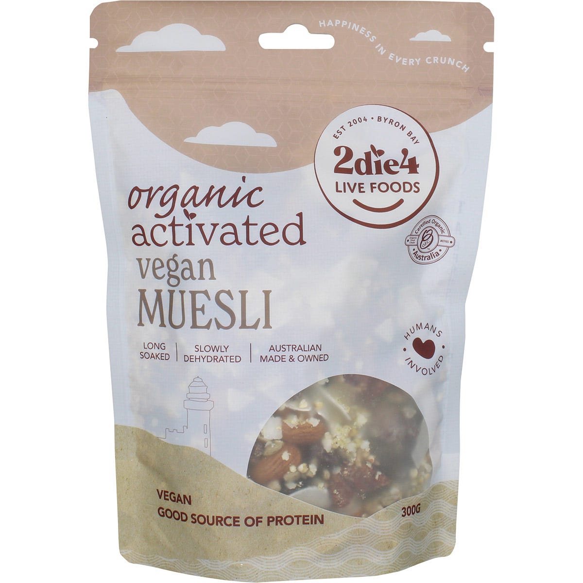 Organic Activated Vegan Muesli 300g