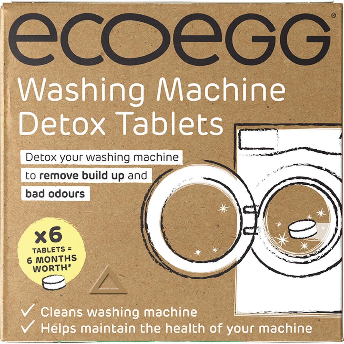 Washing Machine Detox Tablets 6pk