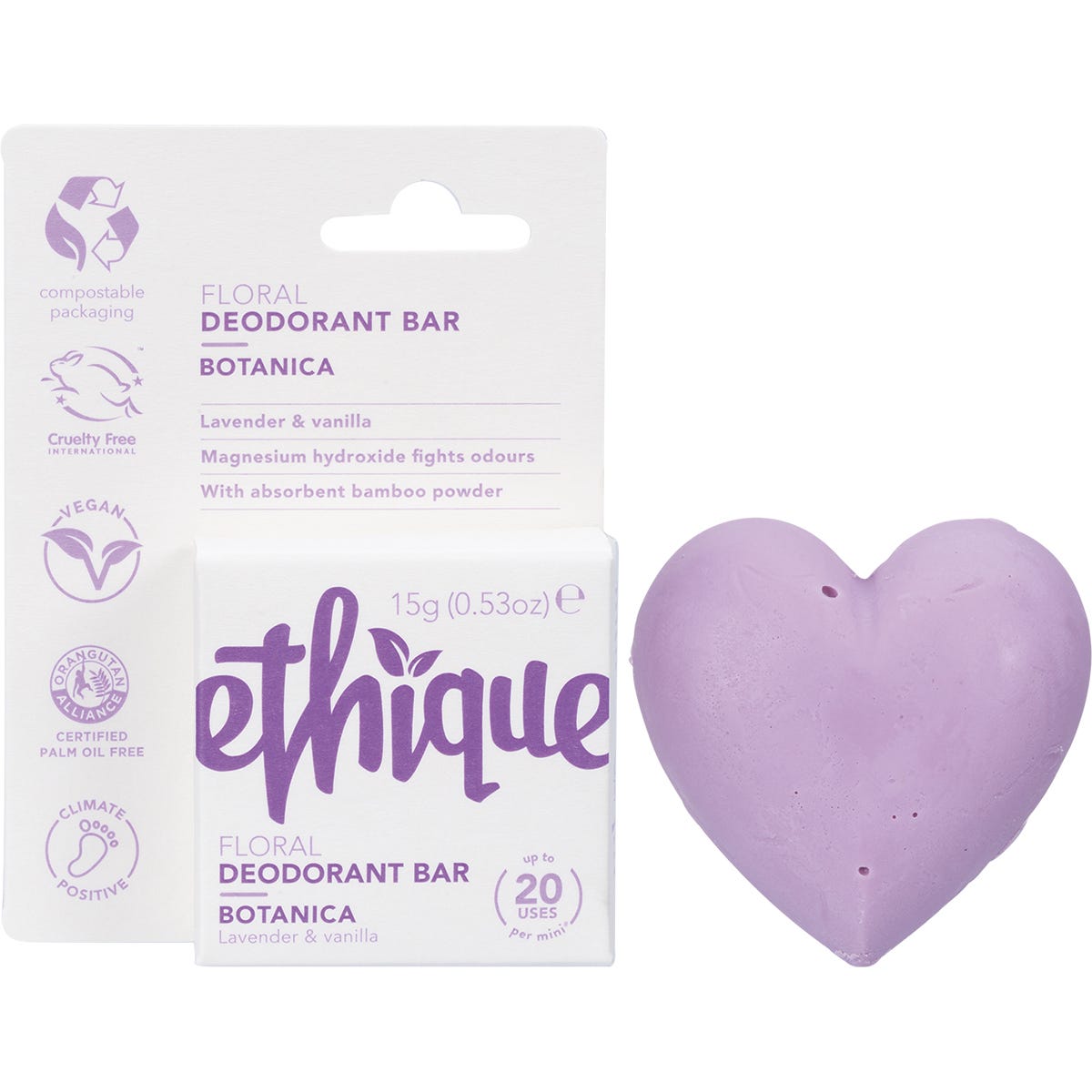 Solid Deodorant Mini Botanica 20x15g