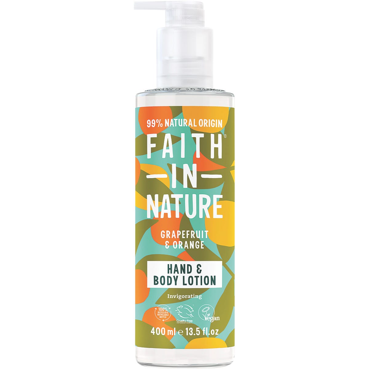 Hand & Body Lotion Invigorating Grapefruit & Orange 400ml