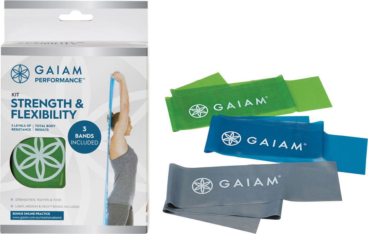 Strength & Flexibility Kit Light, Medium & Heavy Bands