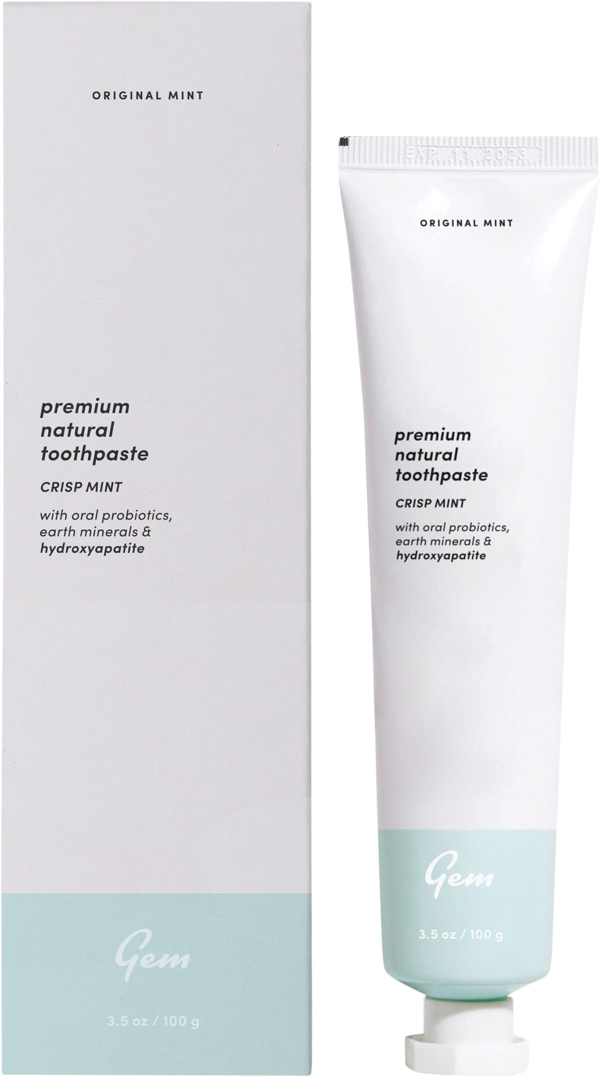 Toothpaste Premium Natural Original Mint 100g