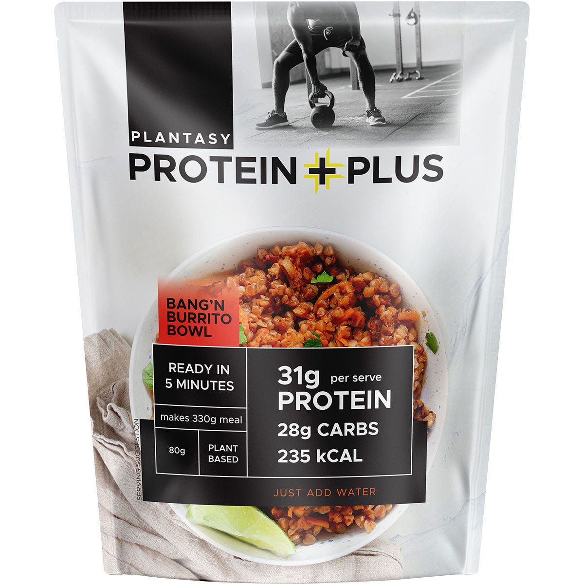 Protein Plus Bowl Bang'n Burrito Bowl 8x80g