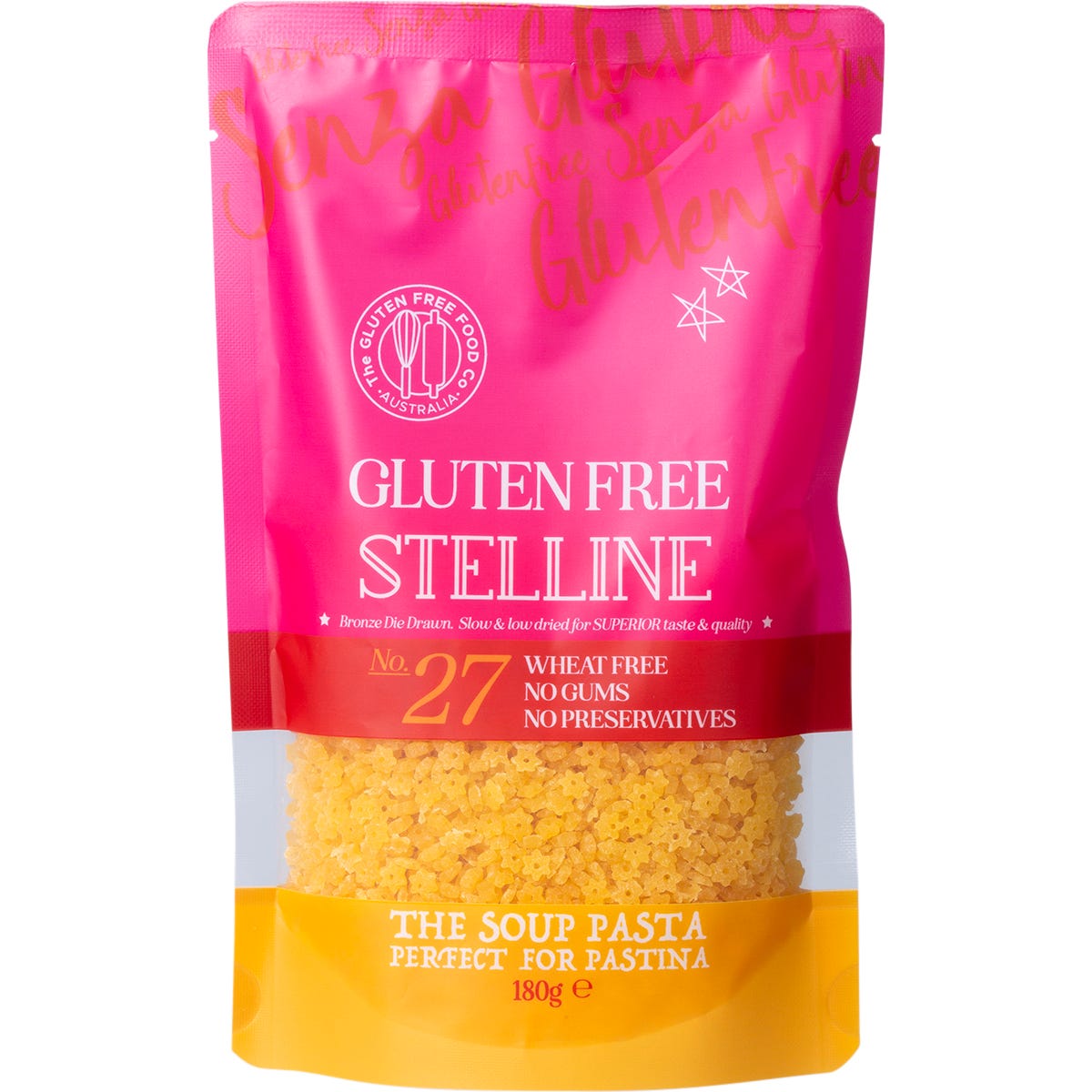 STELLINE Gluten Free Pasta 180g