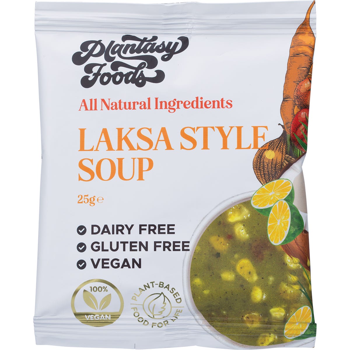 The Good Soup Laksa with Kaffir Lime and Coconut 7x25g