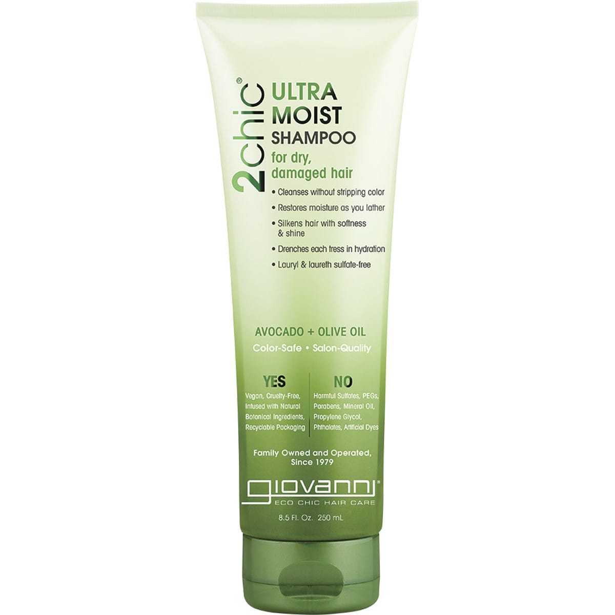 Shampoo 2chic Ultra Moist Stressed Hair 250ml