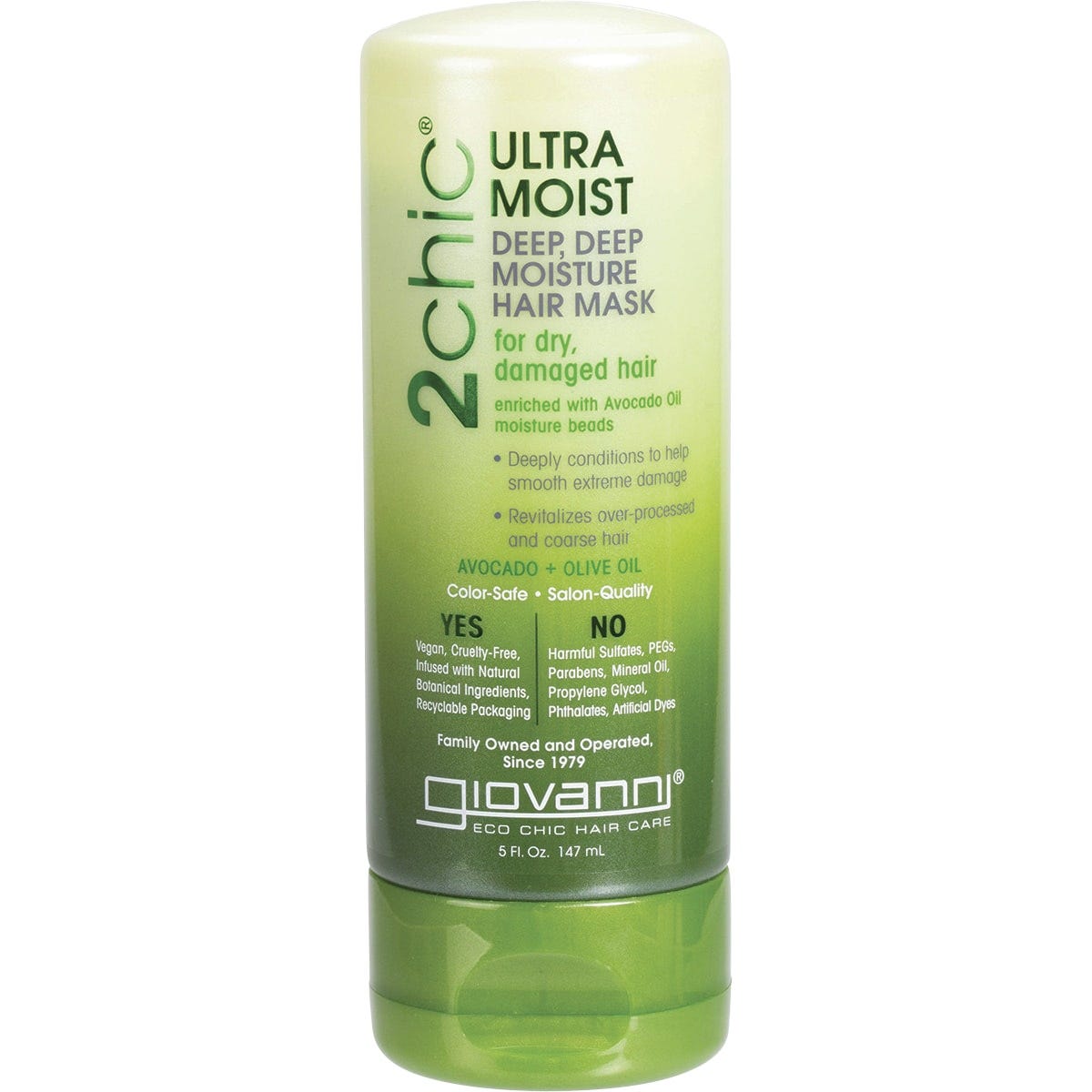 Hair Mask 2chic Ultra Moist Dry, Damaged Hair 147ml