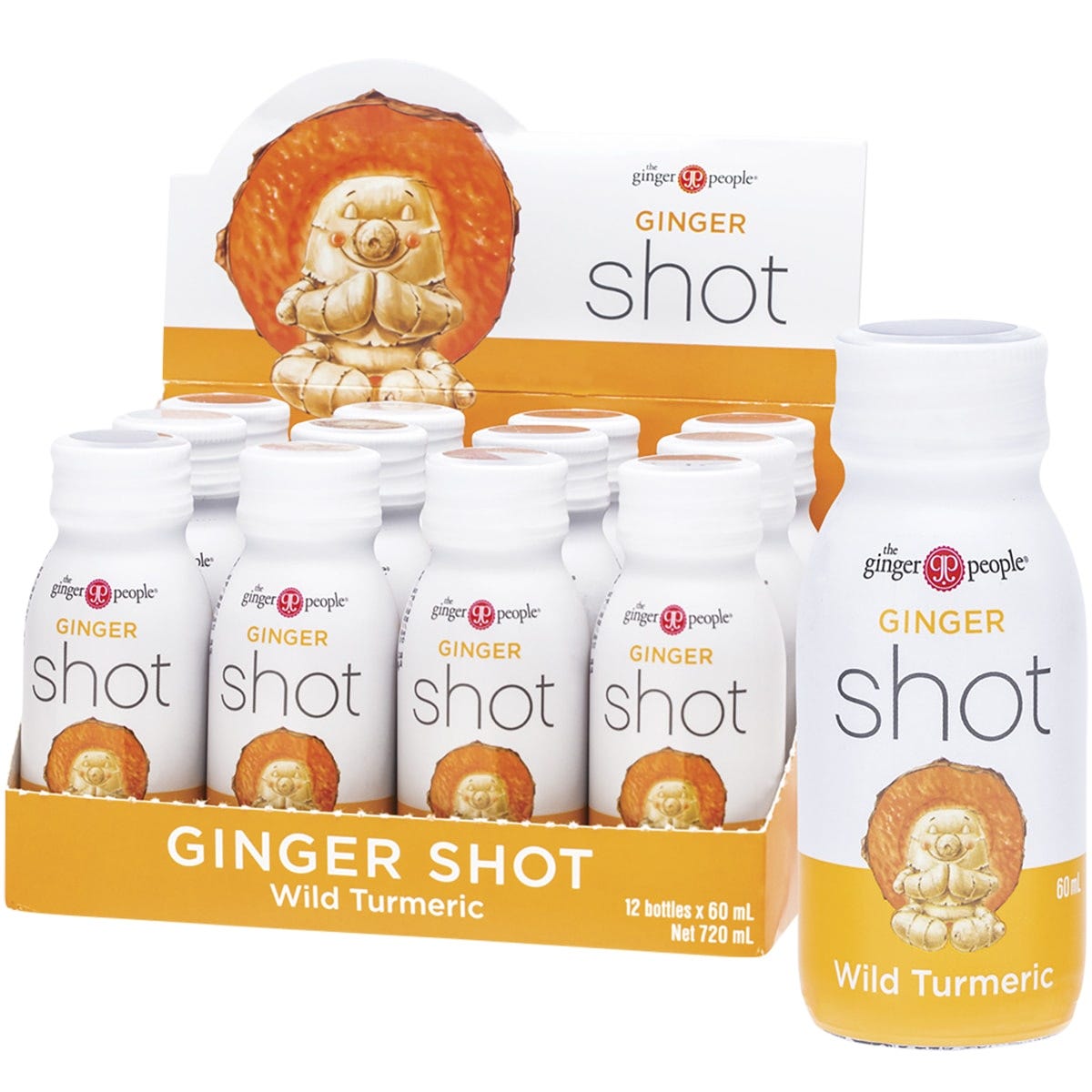 Ginger Shot Wild Turmeric 12x60ml