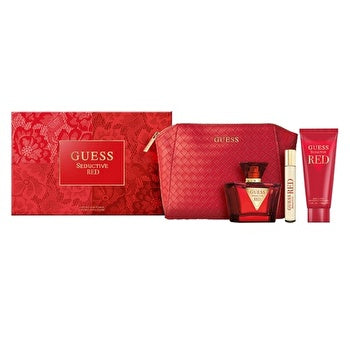 Guess Seductive Red Woman Set Eau De Toilette 75ml & Eau De Toilette 15ml & Bl 100ml + pouch
