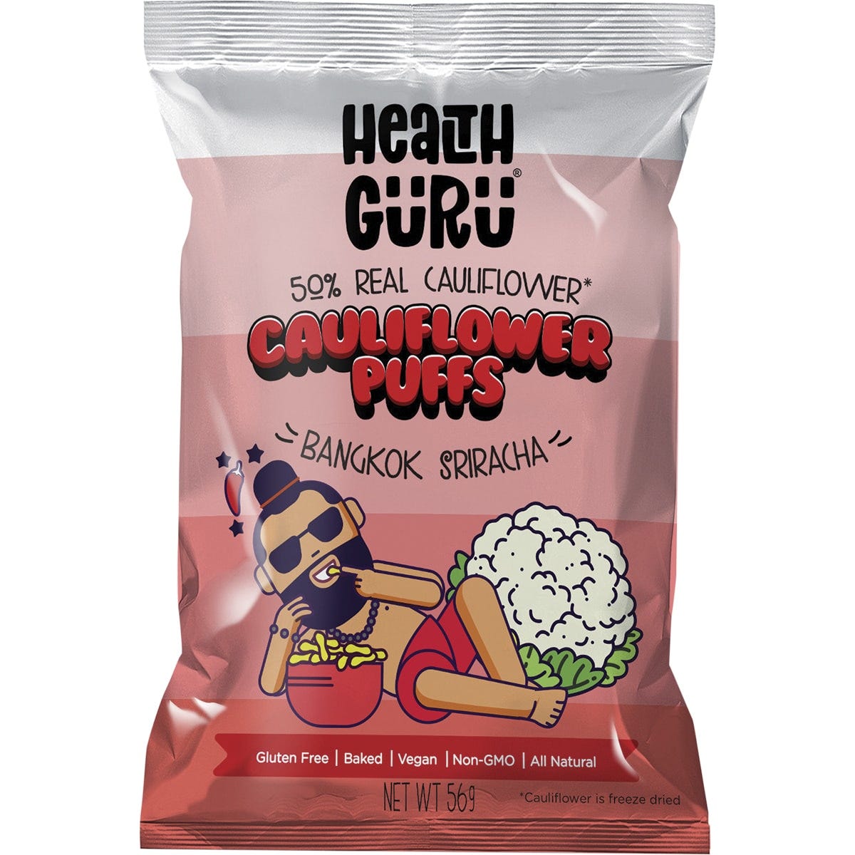 Cauliflower Puffs Bangkok Sriracha 12x56g