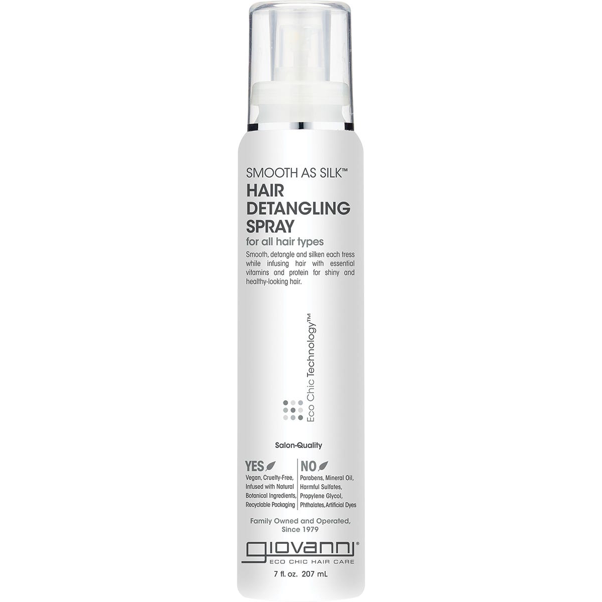 Hair Detangling Spray For All Hair Types 207ml