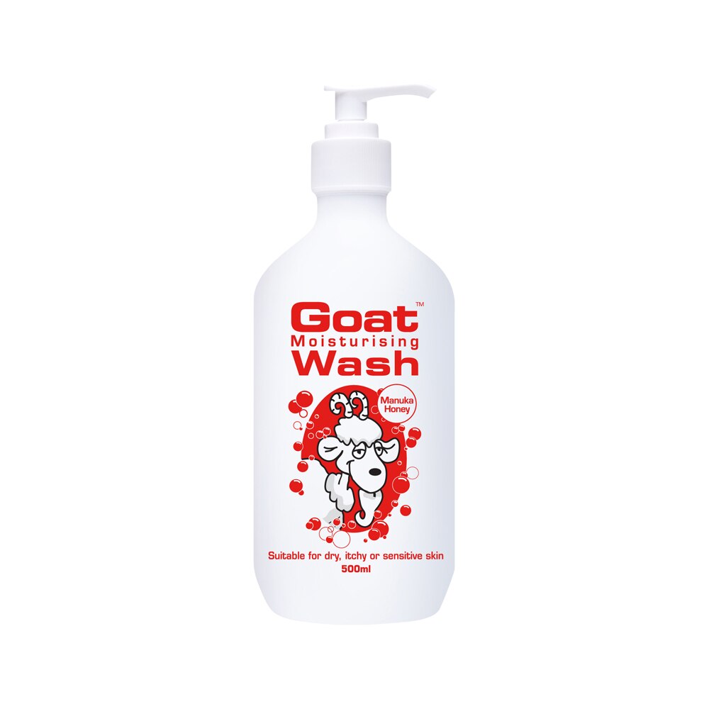 Goat Soap Aust Wash Manuka Honey 500ml
