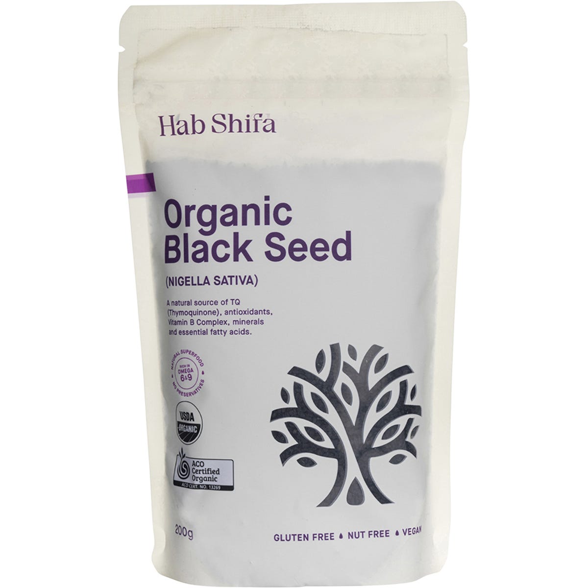 Organic Black Seed 200g