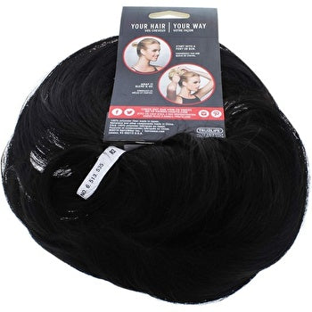 Hairdo Wrap Ebony Black 2 Pack Style A Do & Mini Do Wrap
