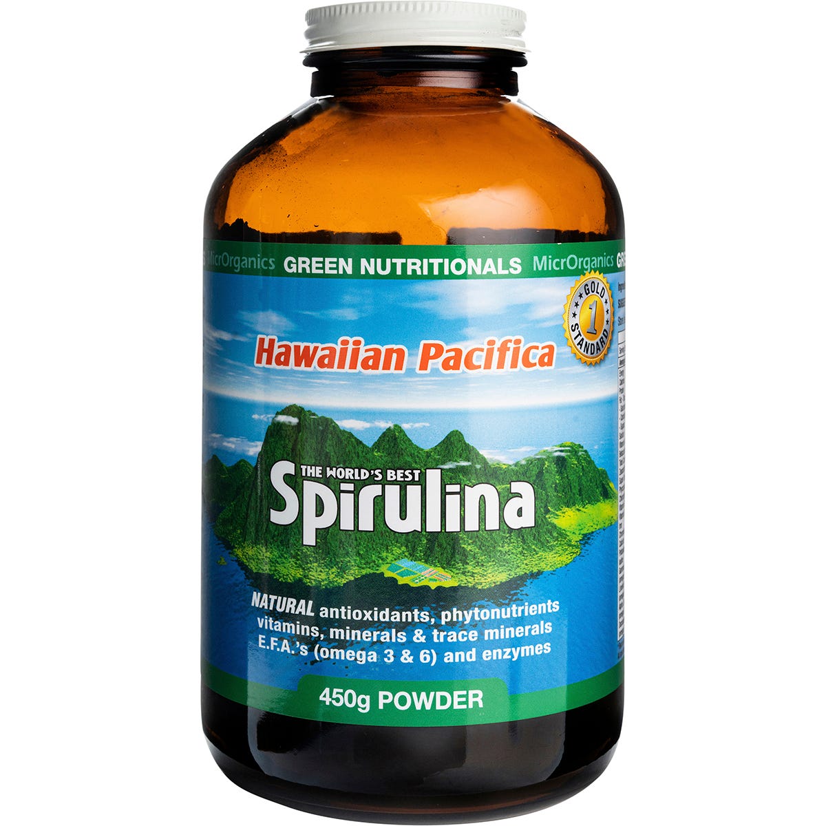 Hawaiian Pacifica Spirulina Powder 450g