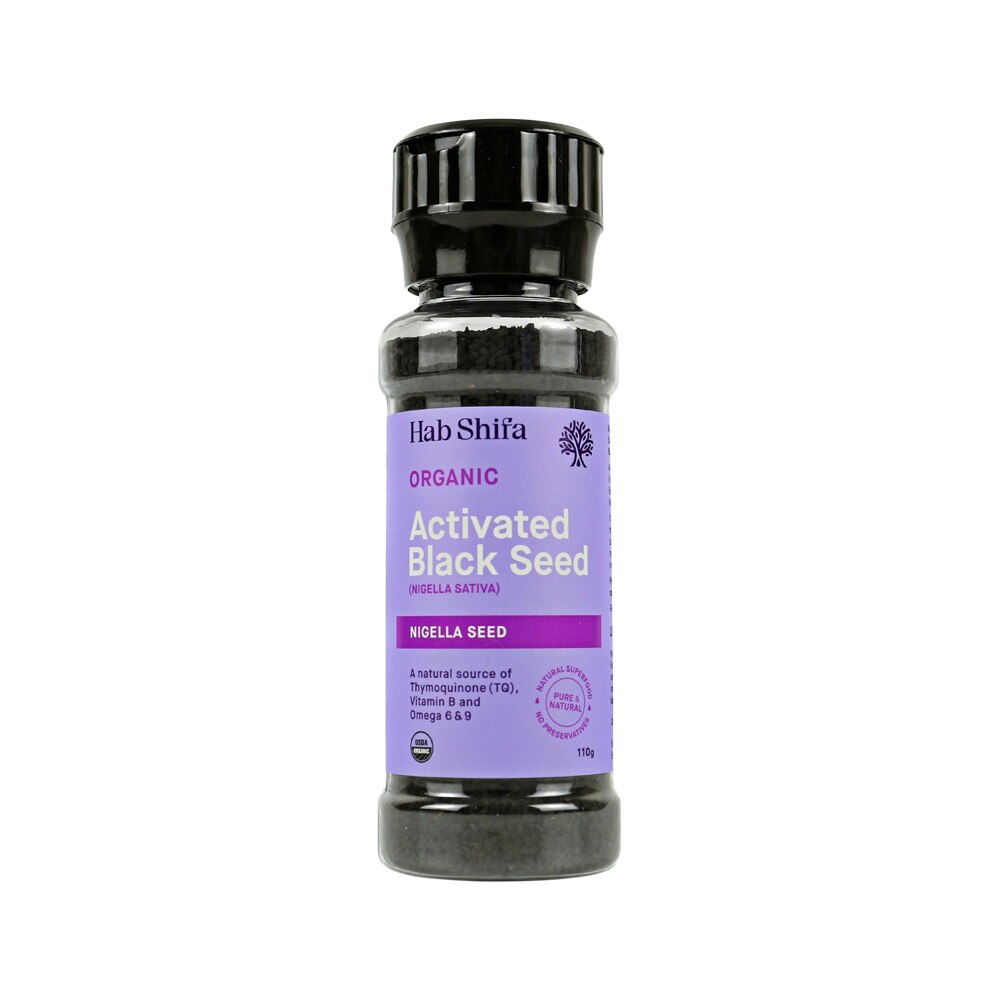 Hab Shifa Grinder Org Activated Black Seed 110g