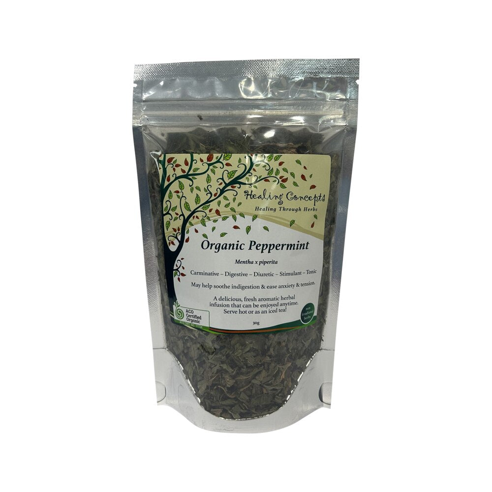 Healing Concepts Org Tea Peppermint 30g